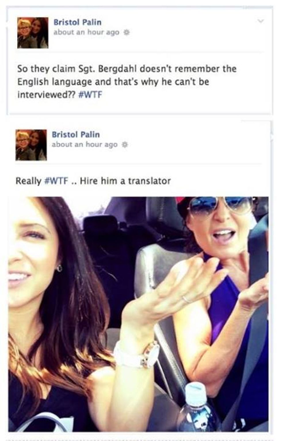 Sarah Palin Brings Her Patented Wit To Bear On Refudiating Strawman Bergdahl Story