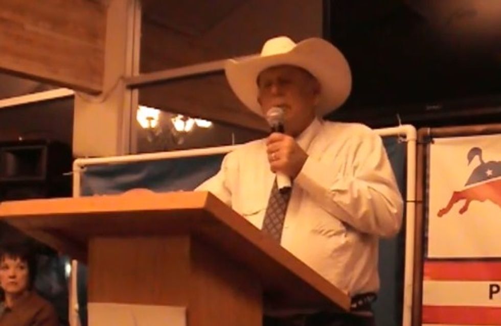 Cliven Bundy Quits Republicans, Joins Forces With Someone Even More Untethered To Reality