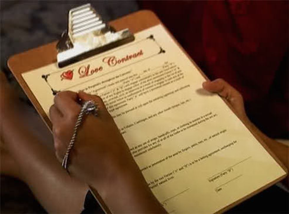 Today's Lesson: Make Sure Your Sex Contracts With Law Students Are Ironclad