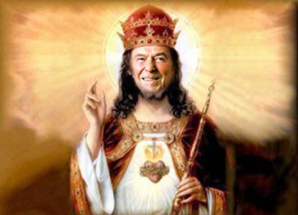 Sundays With The Christianists: U.S. History Textbooks On The Advent Of Saint Reagan