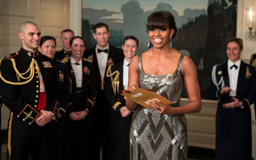How Is Michelle Obama Being 'Evil Hitler' Today? By Encouraging People To Get Health Insurance
