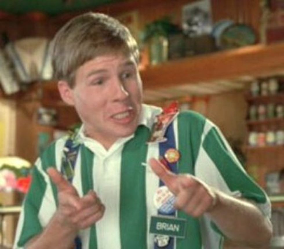 Annoying Waiter Guy From 'Office Space' Can't Stop People From Using His Flair