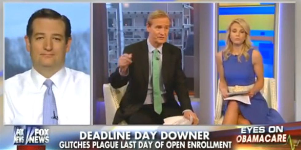 'Fox & Friends' Points Out That Ted Cruz Is Stupid And Nobody Wants To Repeal Obamacare