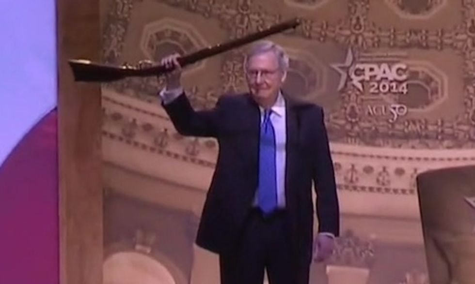 Mitch McConnell Will Crush His Tea Party Enemies, Grind Their Bones Into Dust