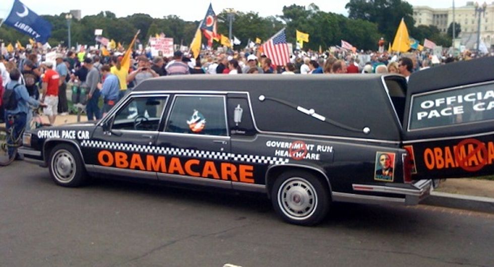 Obamacare Reducing Ranks Of Unininsured Already, Probably By Murdering Them