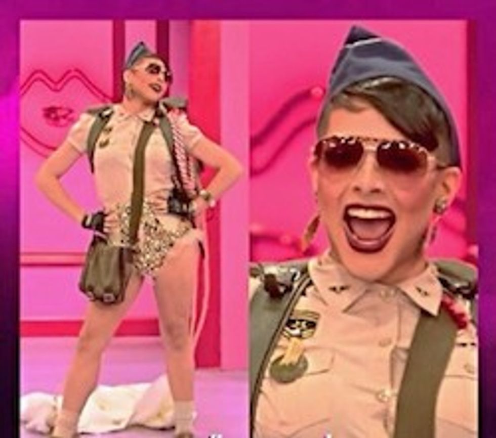 Here Is Your Nice Time Big Gay Drag Show Fundraiser, Military Edition