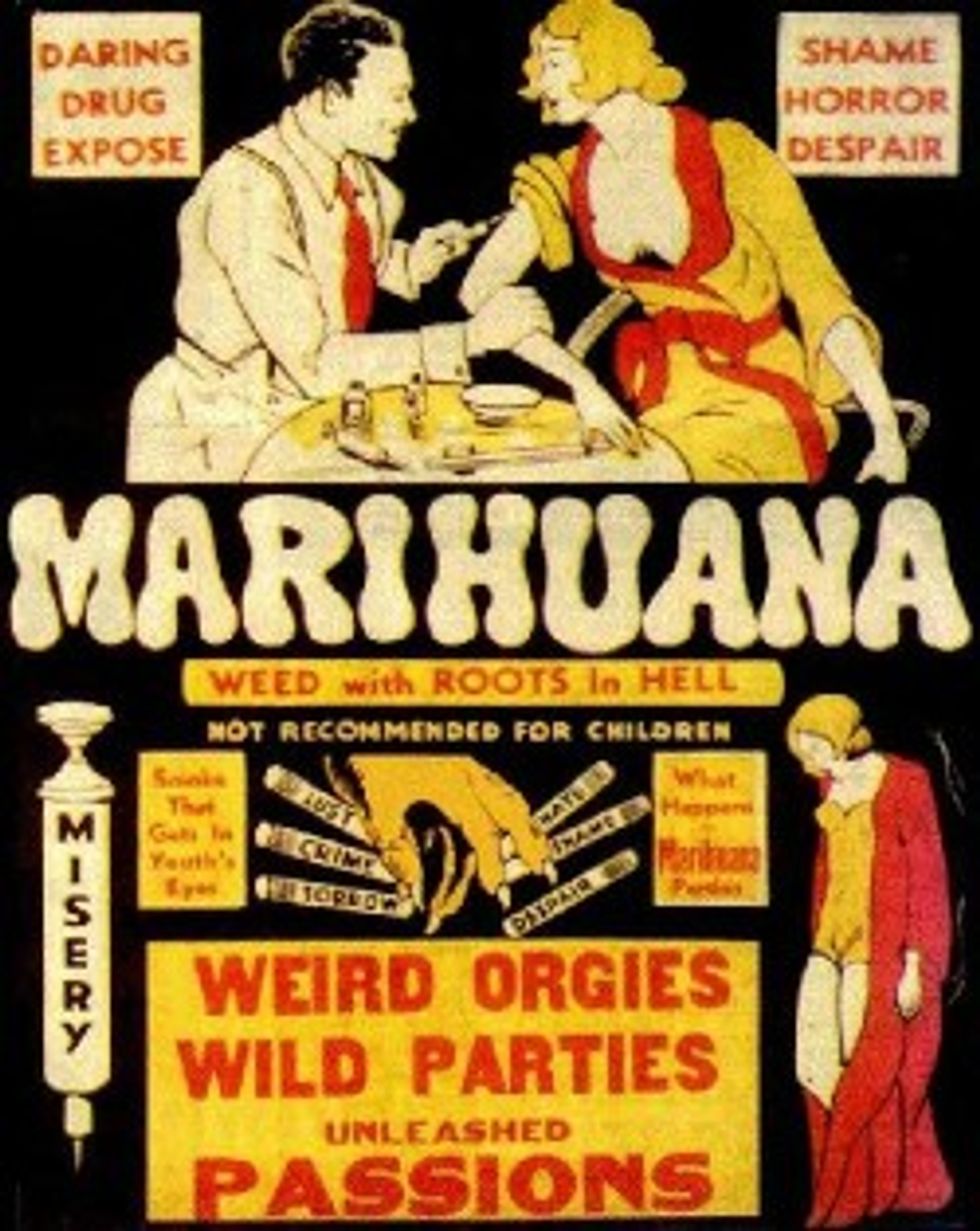 Washington Times Writer Fears The Devil's Weed, The Ring-A-Ding-Ding, That Commie FDR