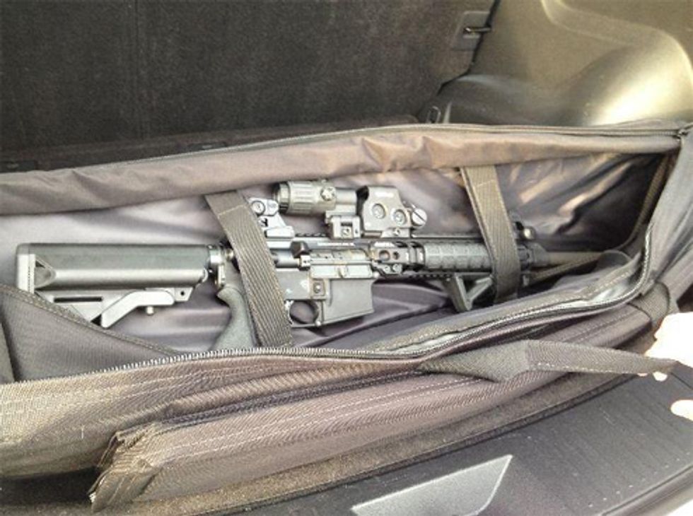 Responsible Gun-Owning Sportsball Player's Wife Responsibly Leaves AR-15 In Rental Car