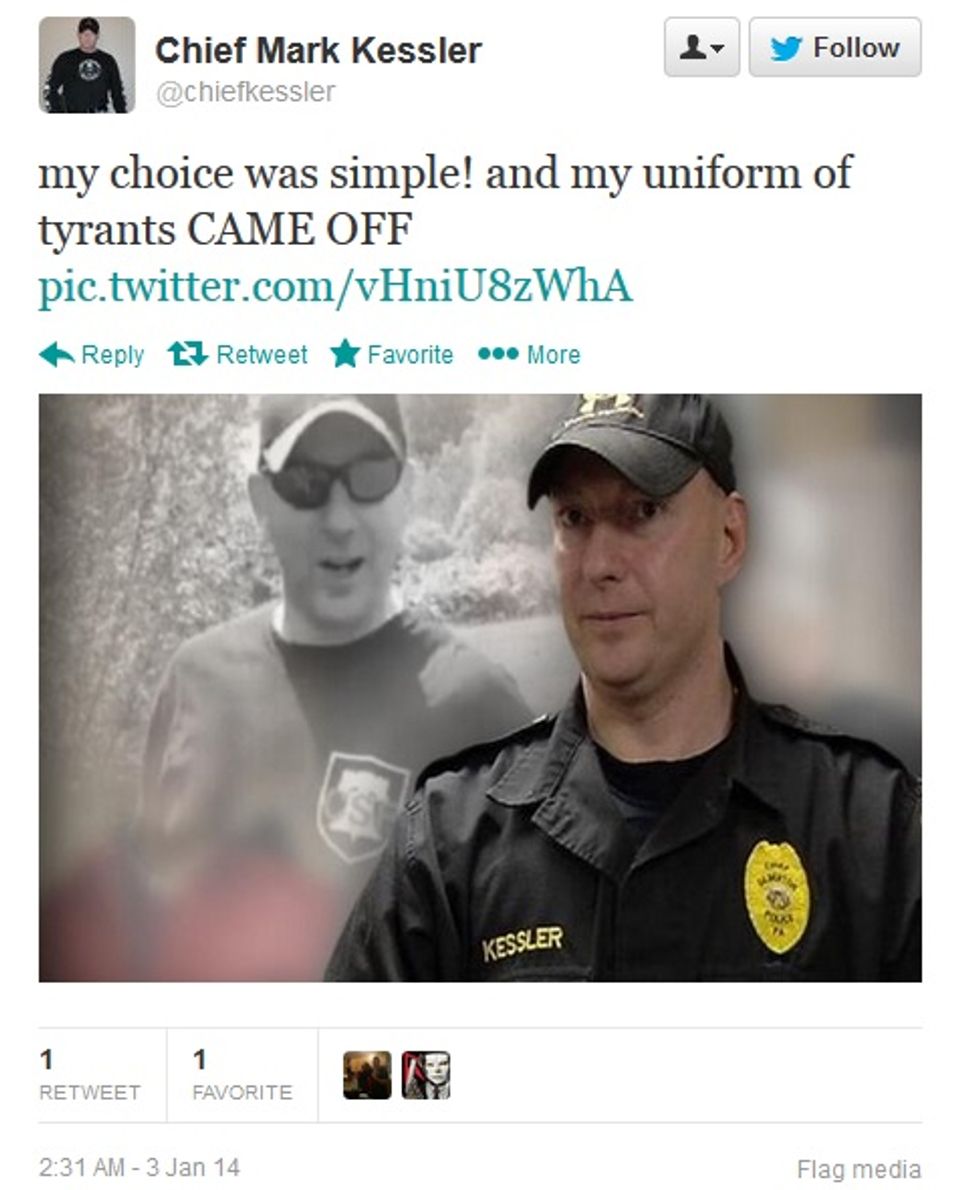 Suspended Shooty Screamy Pennsylvania Police Chief Sues So Hearing On His Firing Won't Move To Godless Scranton