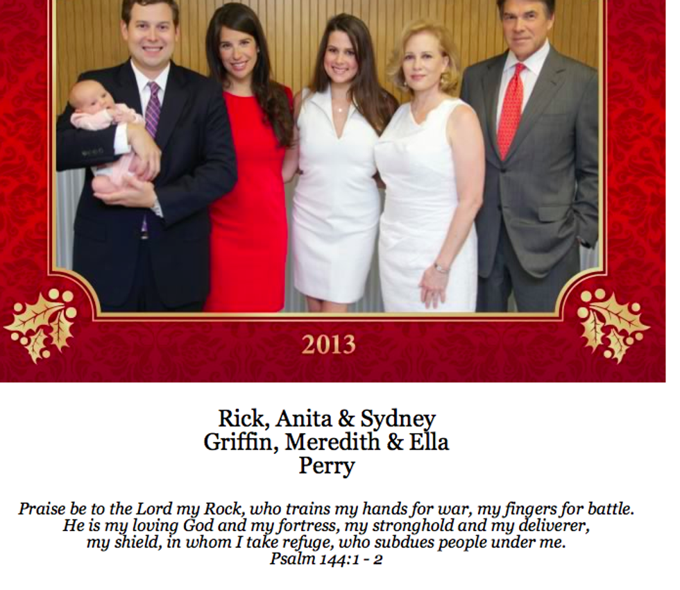 Rick Perry Wants You To Be His Submissive This Christmas