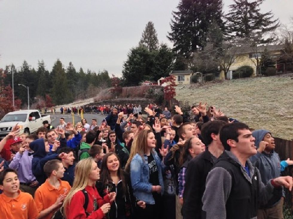 Seattle Nice Time: Catholic Students Protest Firing Of Vice Principal For Same-Sex Marriage While They Still Believe In Something