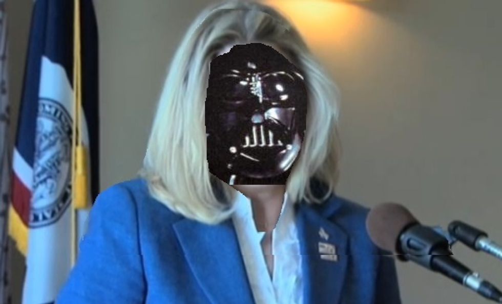 Liz Cheney's Husband Sees Voter Fraud Every Time He Looks In A Mirror