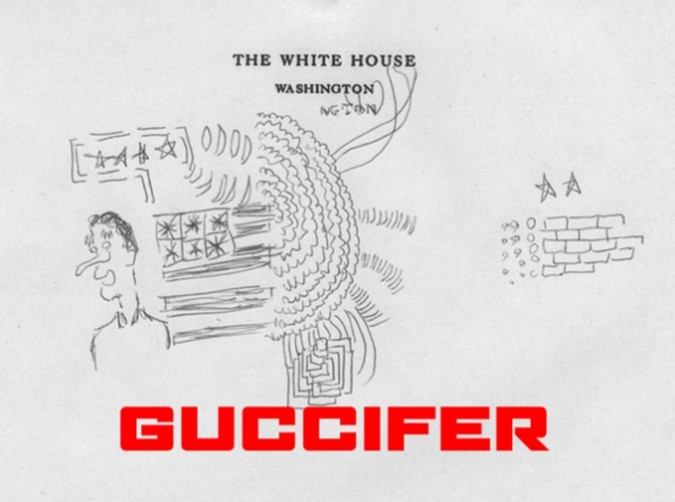 An Exegesis Of Gawker's Trove Of Bill Clinton's Hacked Doodles, By A Professional Art Critic