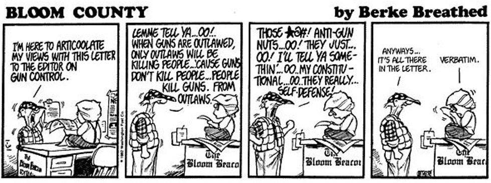Pinko Hippie Fired From 'Guns & Ammo' Magazine For Suggesting 'Gun Safety' Might Be A Good Thing (Updated)