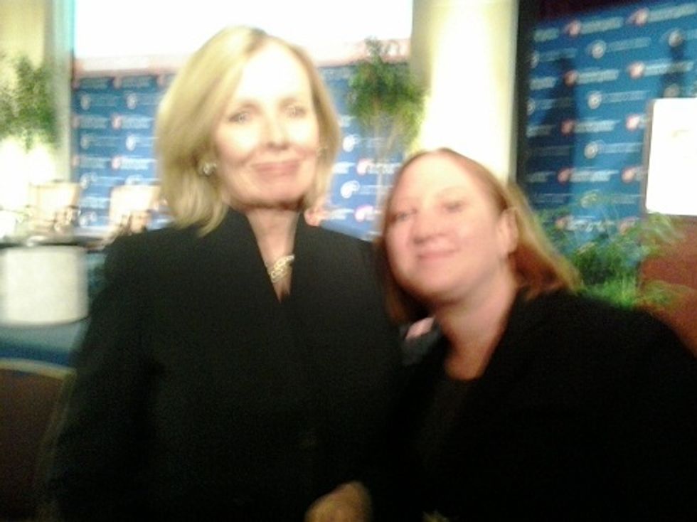 Peggy Noonan Says Swear Word, Tells Obama How To Be Reagan, Skips Dessert