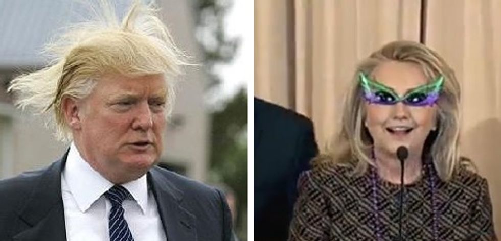 Donald Trump Likes Hillz For 2016, If She Lives That Long, Poor Dear