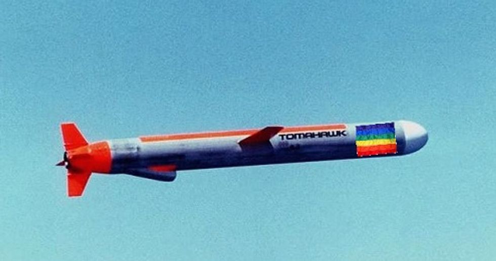 Radio Wingnut Sandy Rios Worries That Obama Will Gay Up Our Beautiful Missile Attack On Syria