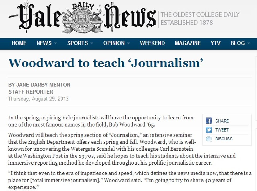 Yale Daily News 'Still Learning' About 'Irony'