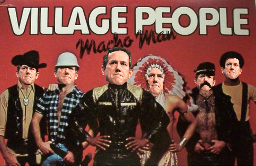 Rick Santorum Says Kids Won't Shower At YMCA Because Abortion, Forgets It's Because Of Teh Ghey