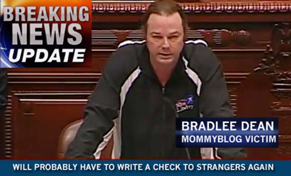 Oh, By The Way, Bradlee Dean Still Suing Rachel Maddow For Quoting Him Verbatim