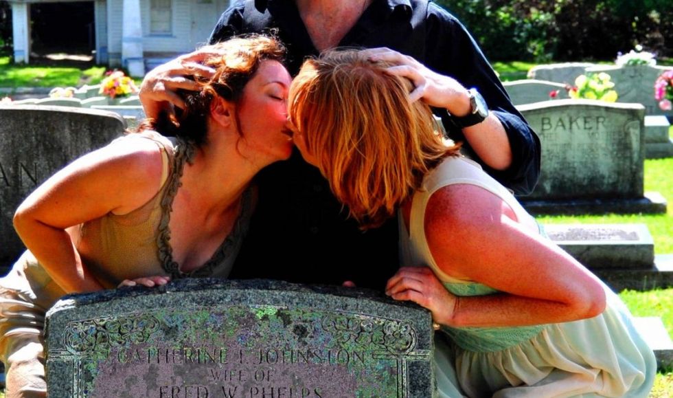 Gay Satanists Pull A Romney All Over Fred Phelps's Mom