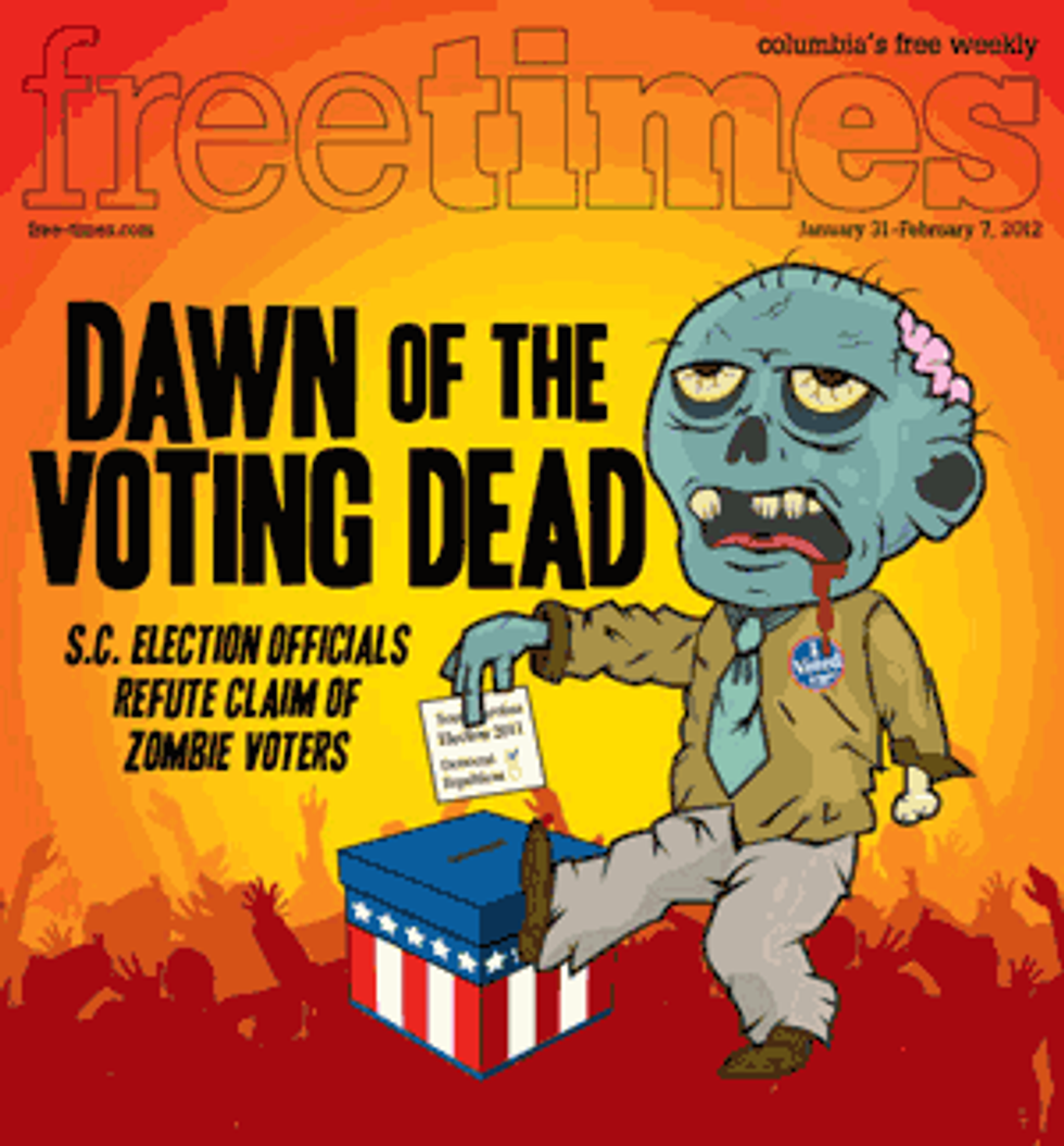 South Carolina Sadly Lacking In Zombie Voters