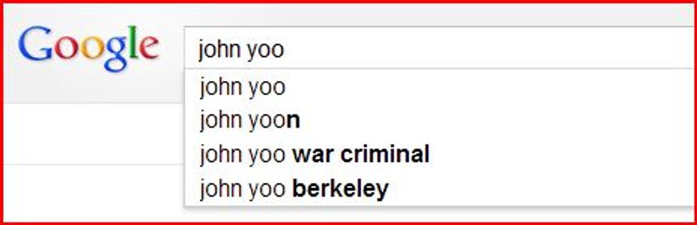 Dubya’s Rottenest Torture Turd John Yoo Has Important Thoughts On NSA Leaks And The Rule Of Law
