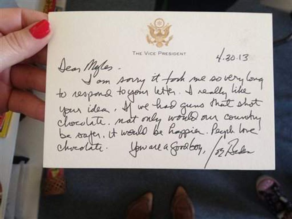 Nice Time: Joe Biden Does Thing
