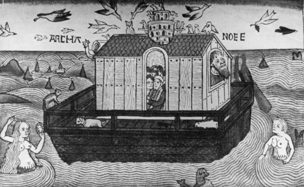 Sundays With The Christianists: A Biology Textbook With Dinosaurs On Noah's Ark