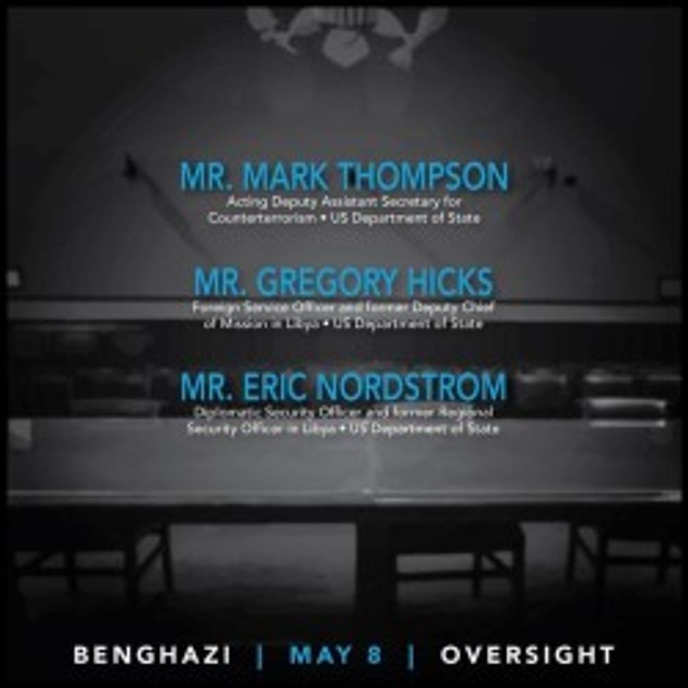 Republicans Publicly Masturbate to BENGHAZIIIIIIII!!!! On Taxpayers' Dime All Day