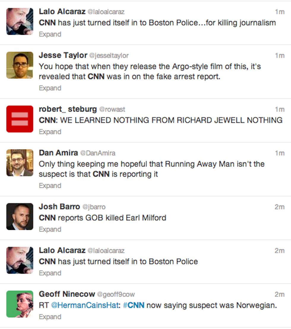CNN Reporters Looking A Bit Glum Over Epically Messing Their Bed On Boston Bombing (Video)