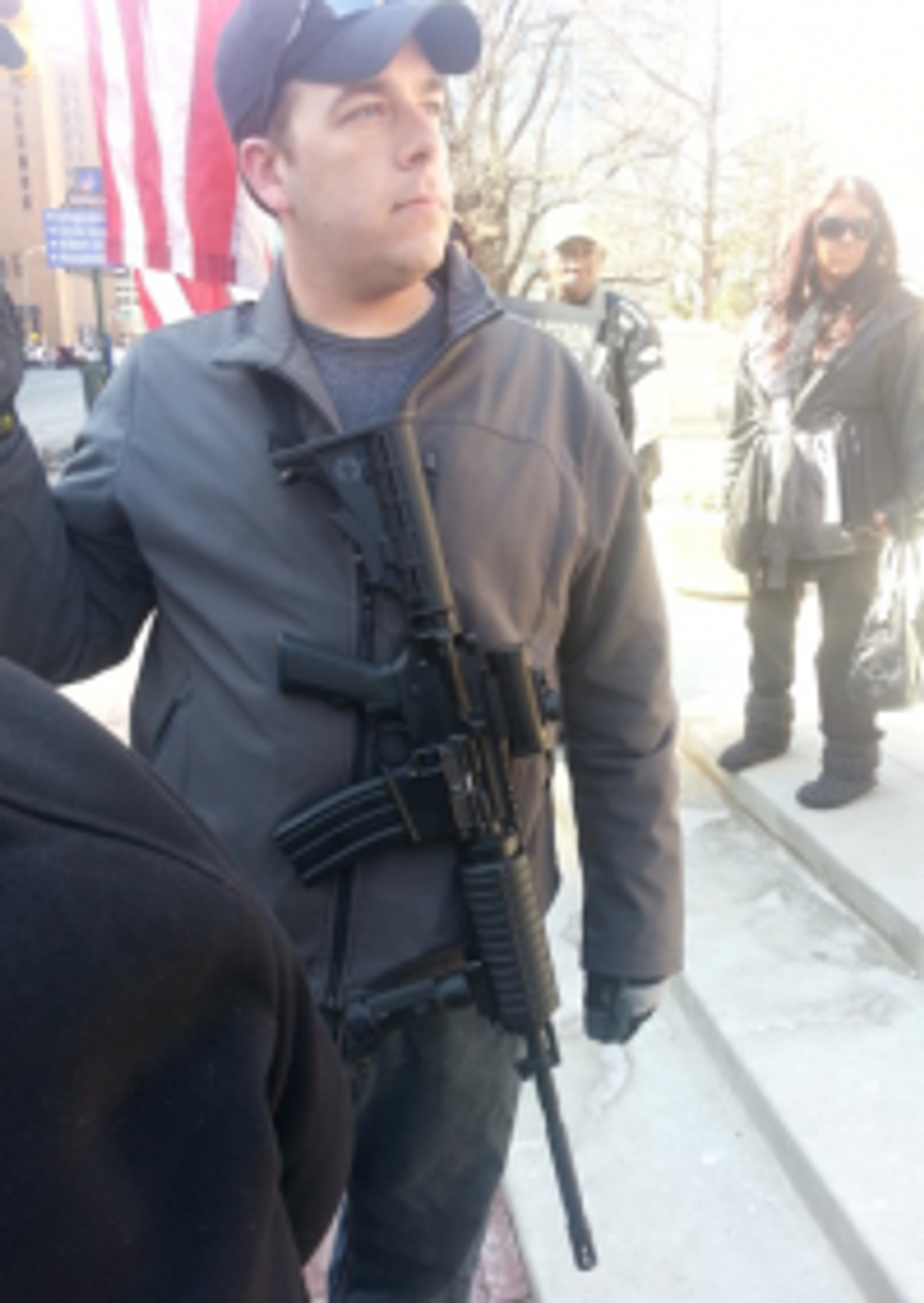 Armed Indiana Gentlemen Show Gun-Protesting Moms How A Polite Society Works