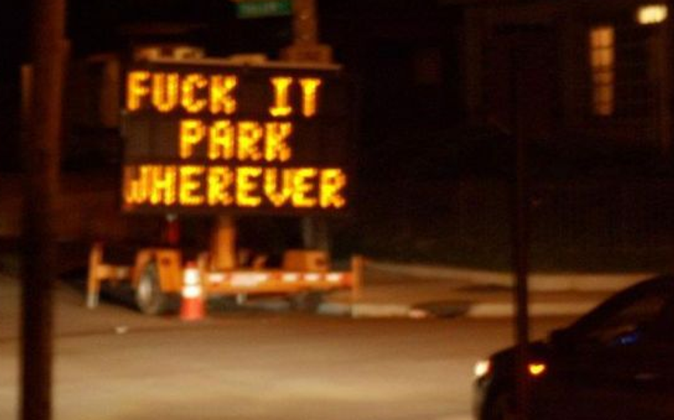 Didn't You Get The Memo, Park Police? Louie Gohmert Can Park Anydamn Place He Pleases!