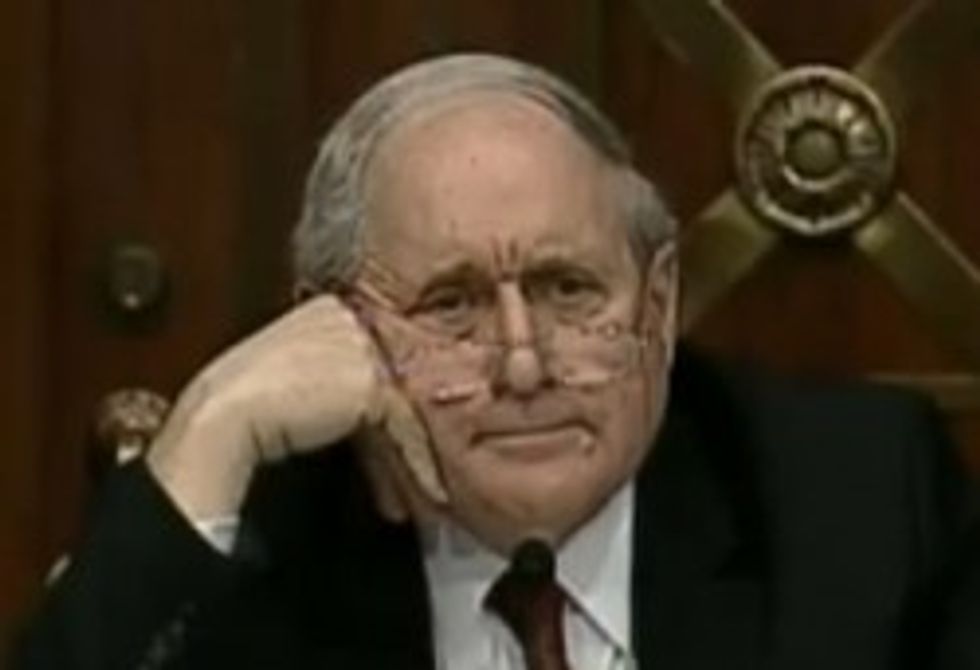 Let's All Watch Retiring Sen. Carl Levin Yelling At Bankers Before It Was Cool