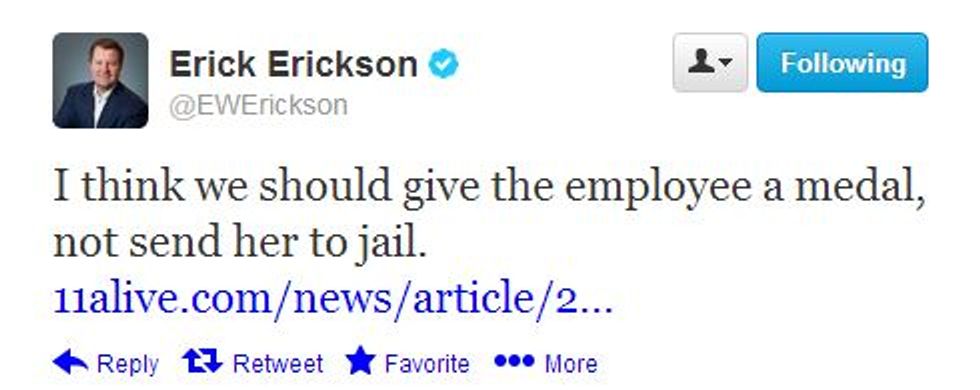 Erick Erickson: Let's All Hit Other People's Children With Belts!