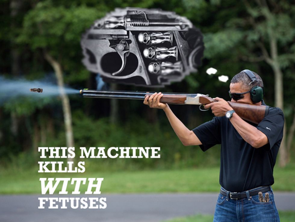 A Children's Treasury Of Photoshops Of Barack Obama Hunting Varmints