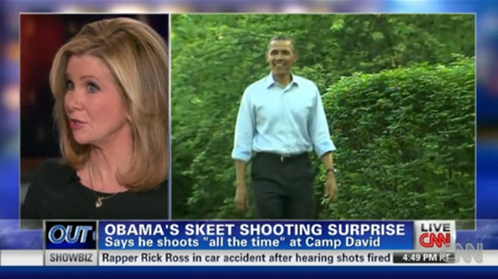 Wingnut Congresswoman Demands To See Obama's Longform Skeet-Shooting Video