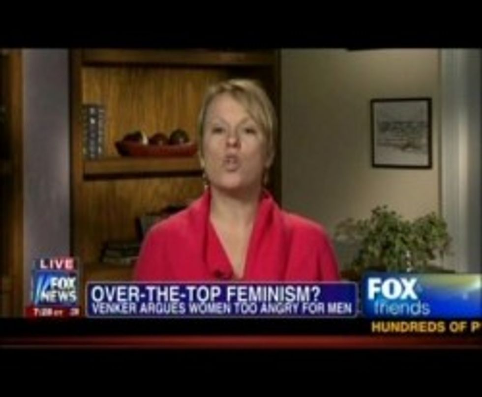 Terrified 'War On Men' Lady Calls For Truce Because Men Like To Kill Things