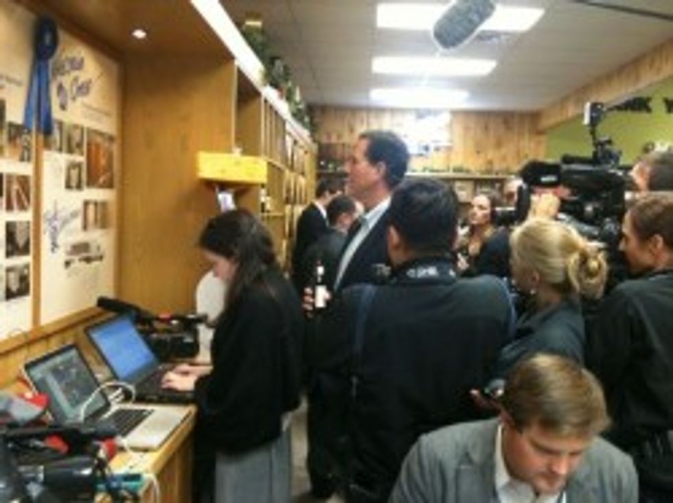 Rick Santorum Will Fit In Fine At WND: Barack Obama Is Trying To Murder My Baby