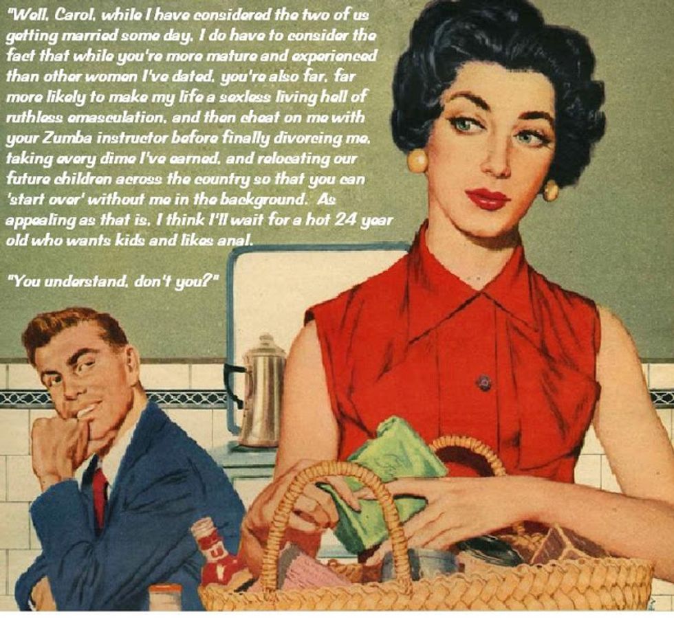'Progressive' Fellow In 'Men's Rights Movement' Has Inspirational Posters For Manly Men