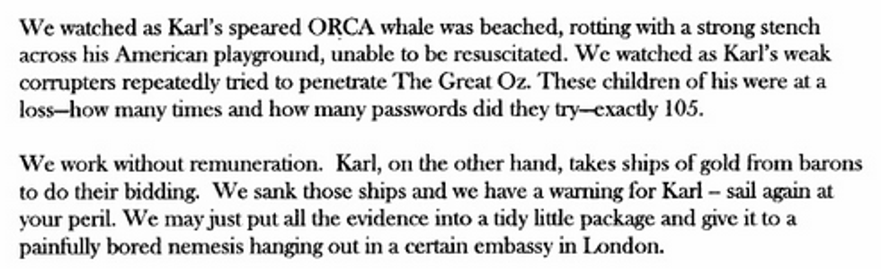 Anonymous Claims It Stopped Karl Rove From Hacking The Election By Hacking ORCA, We Think