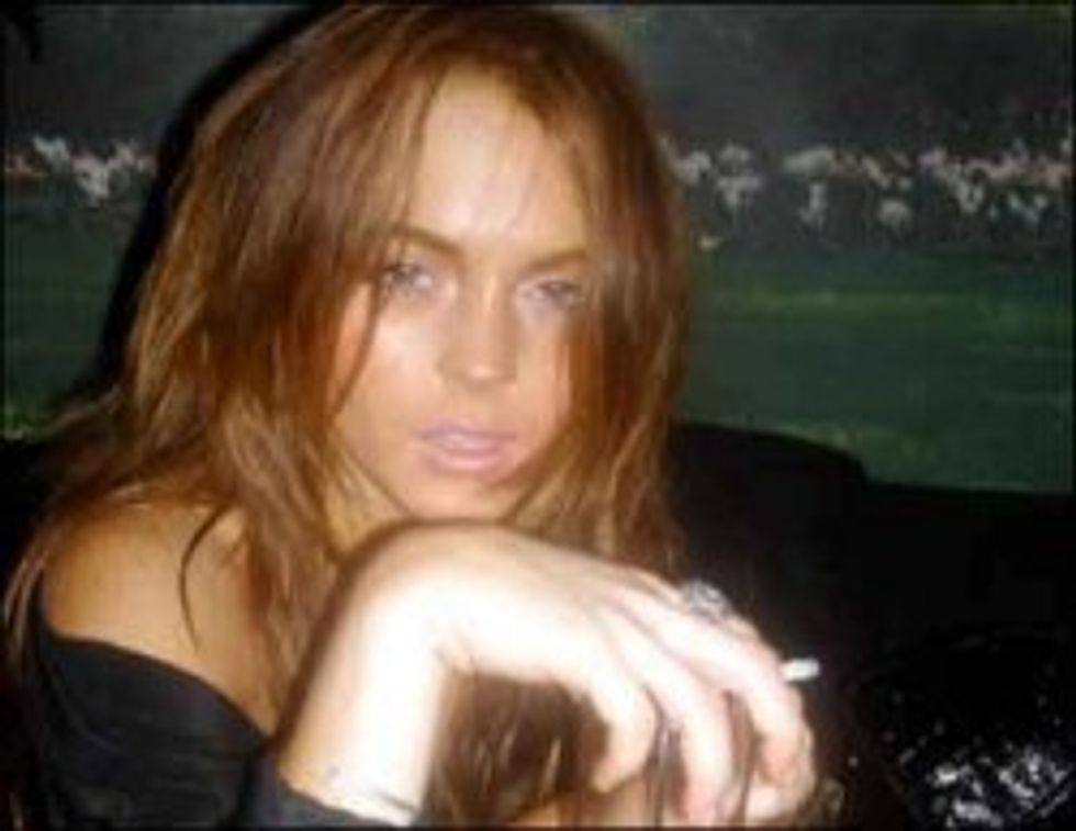 Walking Morality Tale Lindsay Lohan Really Milking This Whole Undecided ‘Voter’ Thing