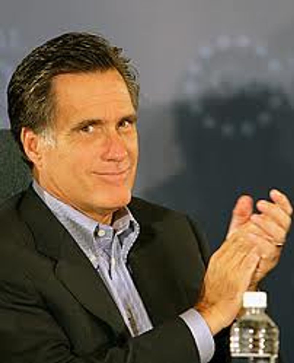 Mitt Romney Just Delighted To Wave Around His Blood-Soaked Death Squad Dollars