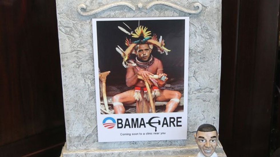 Not-Racist Shopkeeper: Obama Is An Ooga-Booga Witch Doctor Negro