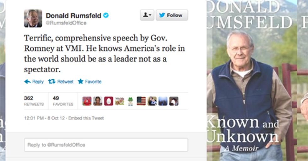 Romney Talks War Stuff Without Actually Promising More Wars, What A Wuss