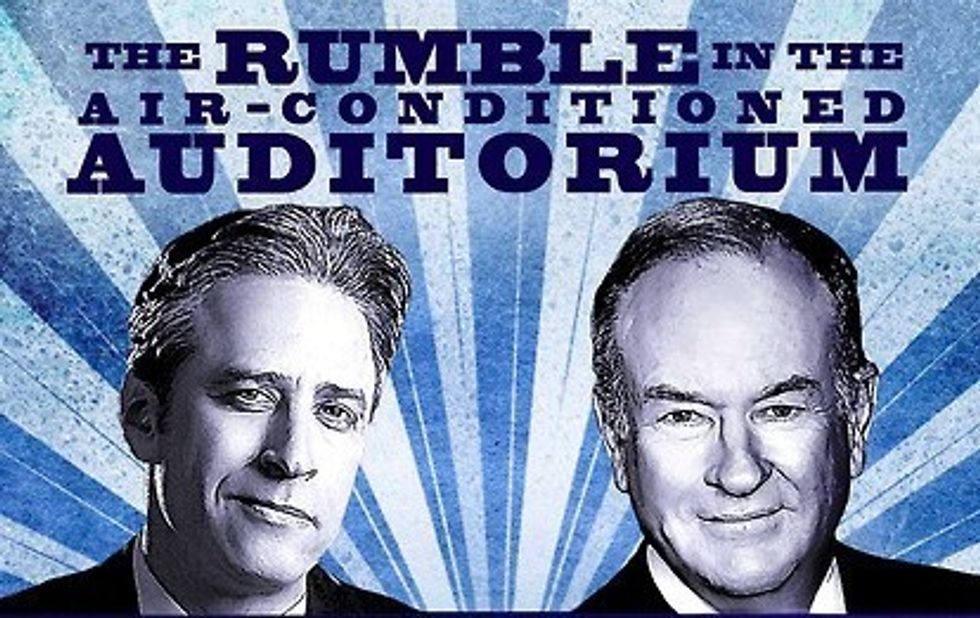 The Pinhead And The Patriot: Liveblogging The Jon Stewart - Bill O'Reilly Debate-Like Pay-Per-View Event