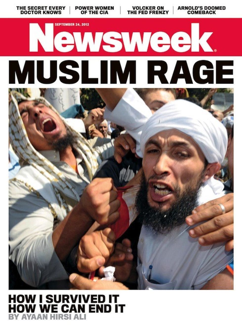 Newsweek Explores 'Muslim Rage' Through Stupid Cover