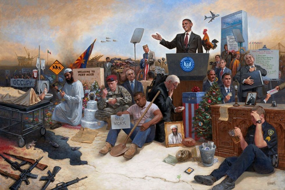 America's Greatest Artist Jon McNaughton's New Painting May Be Too Subtle