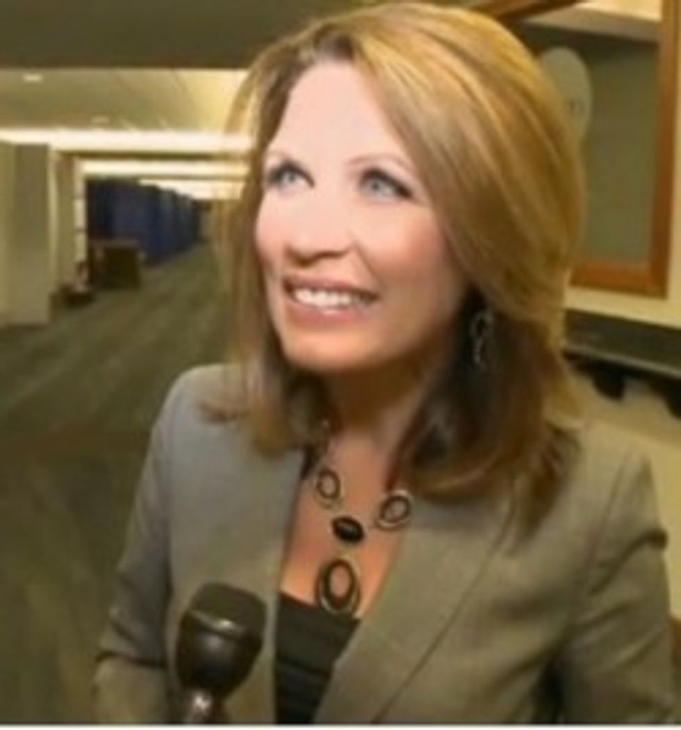 Michele Bachmann's Compelling Logic: Obama Is 'Extremely Wealthy' So Vote Romney