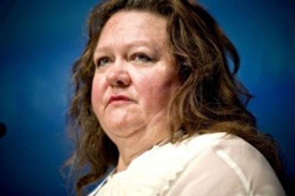 Forbes Explains Why You People Need More Horrible Rich Ladies Like Gina Rinehart